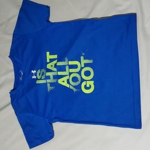 Boys Under Armour Tshirt size 7